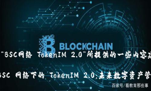 以下是根据“BSC网络 TokenIM 2.0”所提供的一些内容建议。

深入探讨 BSC 网络下的 TokenIM 2.0：未来数字资产管理的新选择