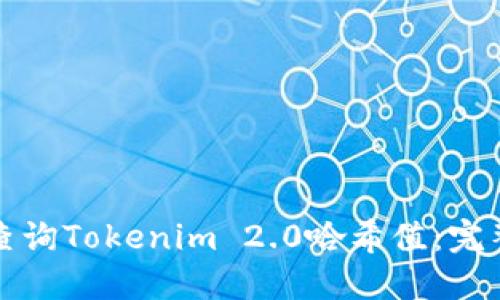 如何查询Tokenim 2.0哈希值：完整指南