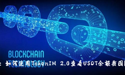 : 如何使用TokenIM 2.0查看USDT余额截图?