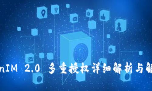 : TokenIM 2.0 多重授权详细解析与解决方法